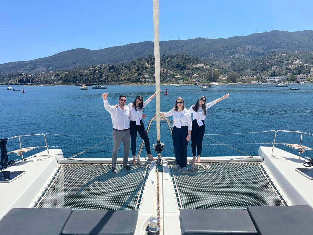 Ionian Catamarans yacht charter team