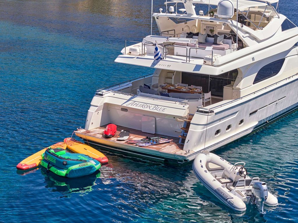 APE&Iota;RON BLUE - Boat Images