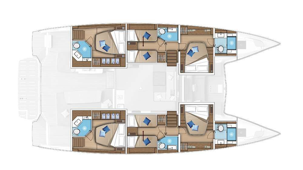 VALIUM 55 - Boat Interior Layout