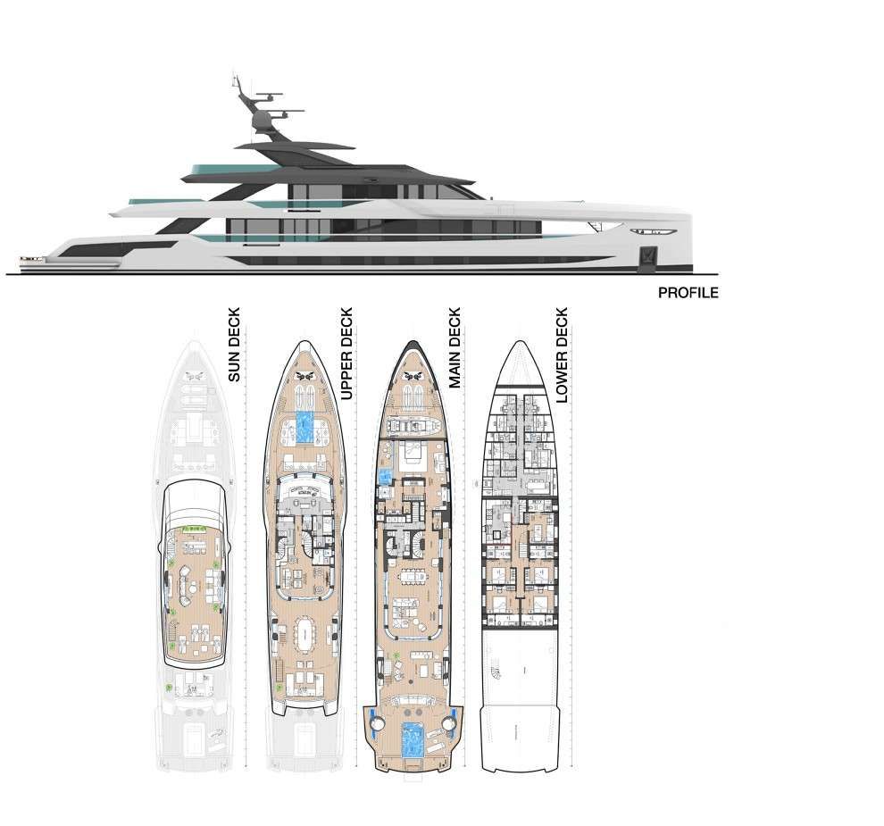 LEGASEA - Boat Interior Layout
