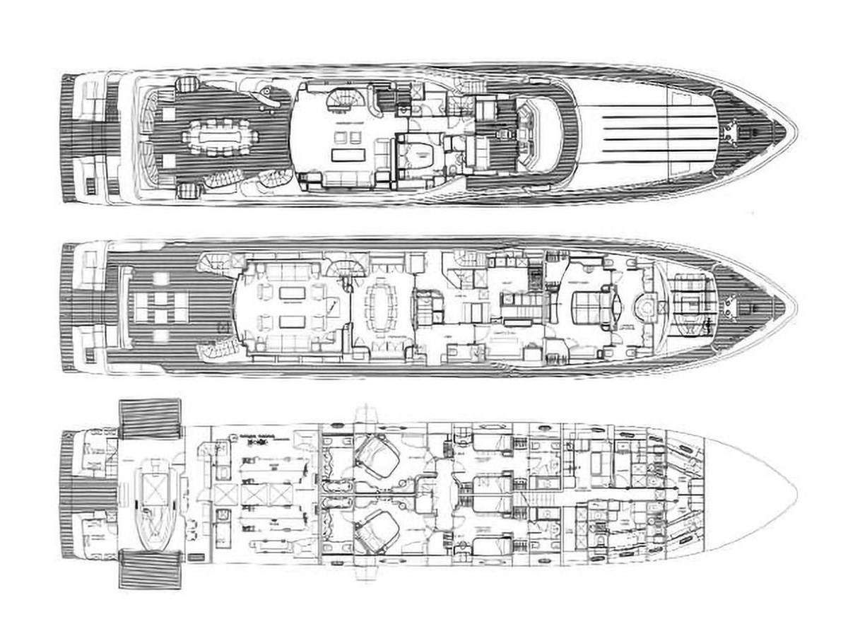 PARADISE - Boat Interior Layout