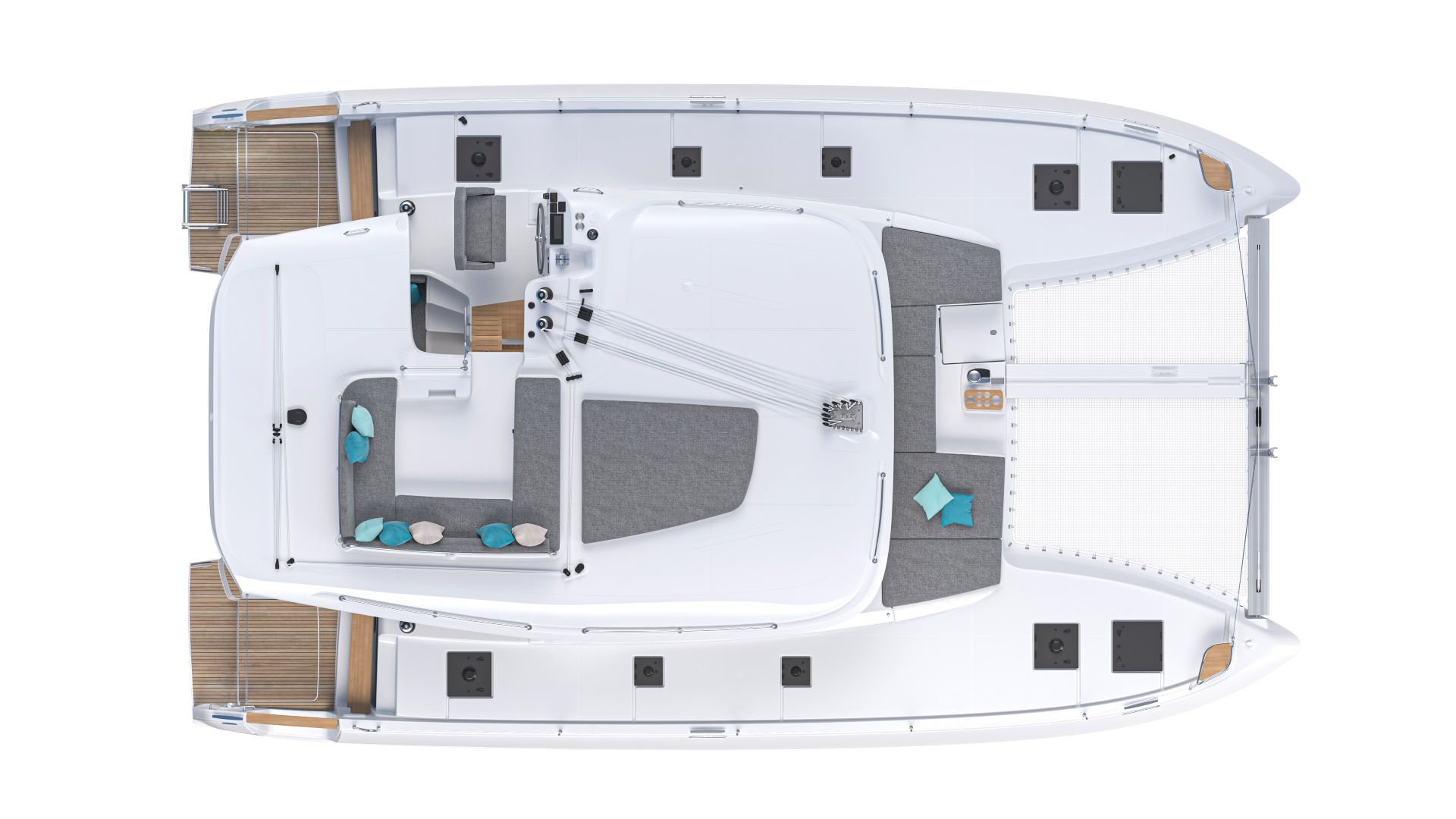 Lagoon 43 for Sale in Greece - Boat Interior Layout