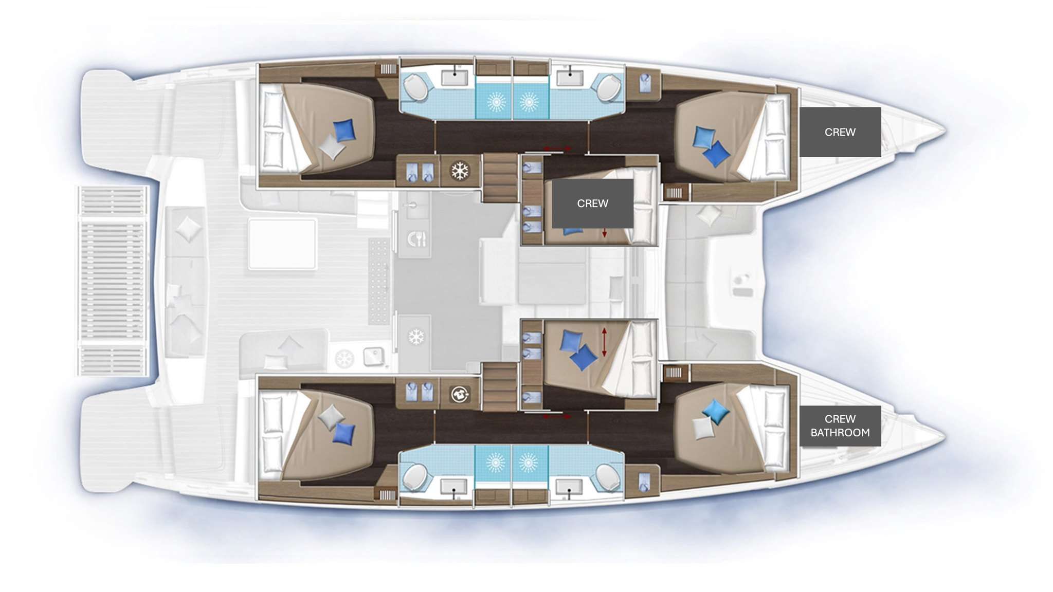 CELINA - Boat Interior Layout