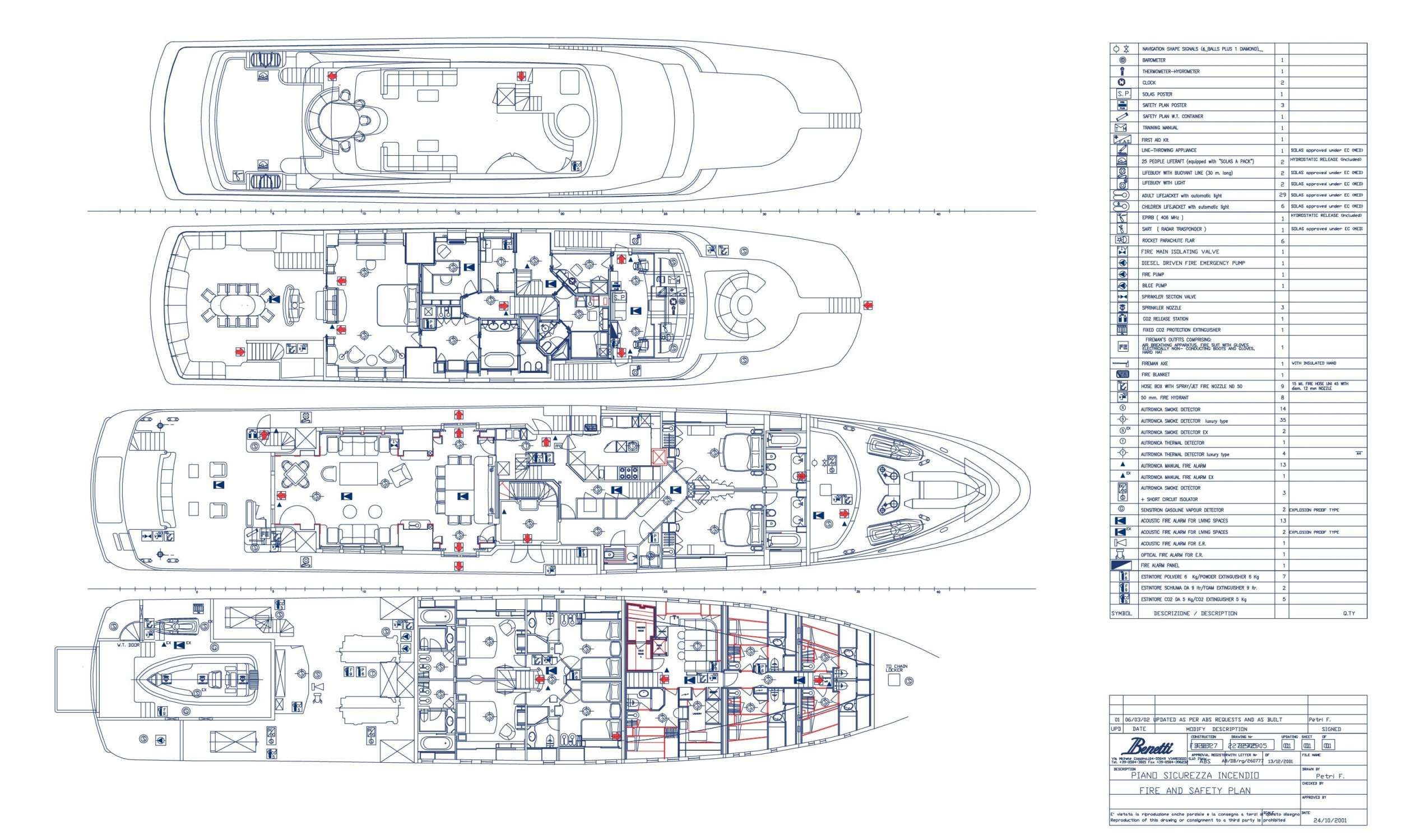 ALEXANDRA - Boat Interior Layout