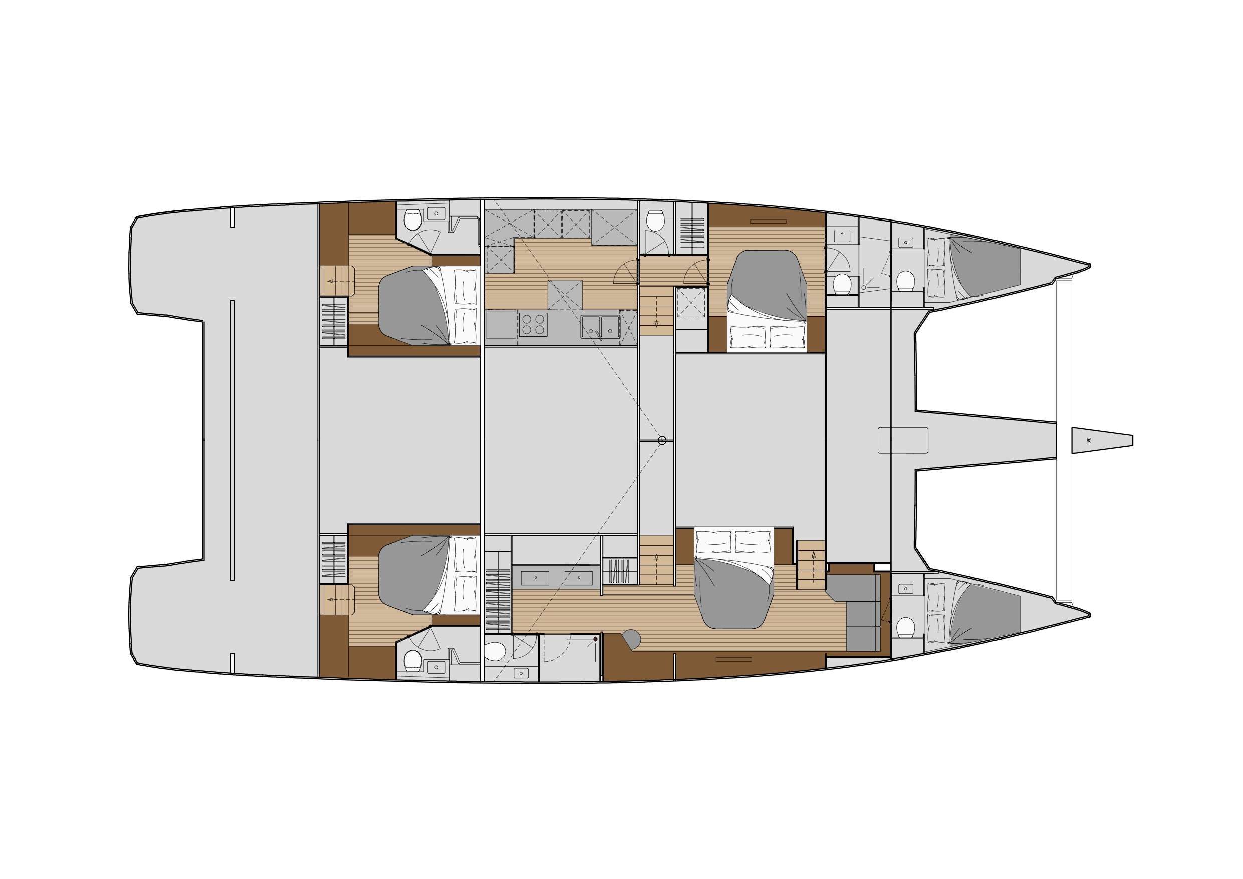 KIMATA - Boat Interior Layout