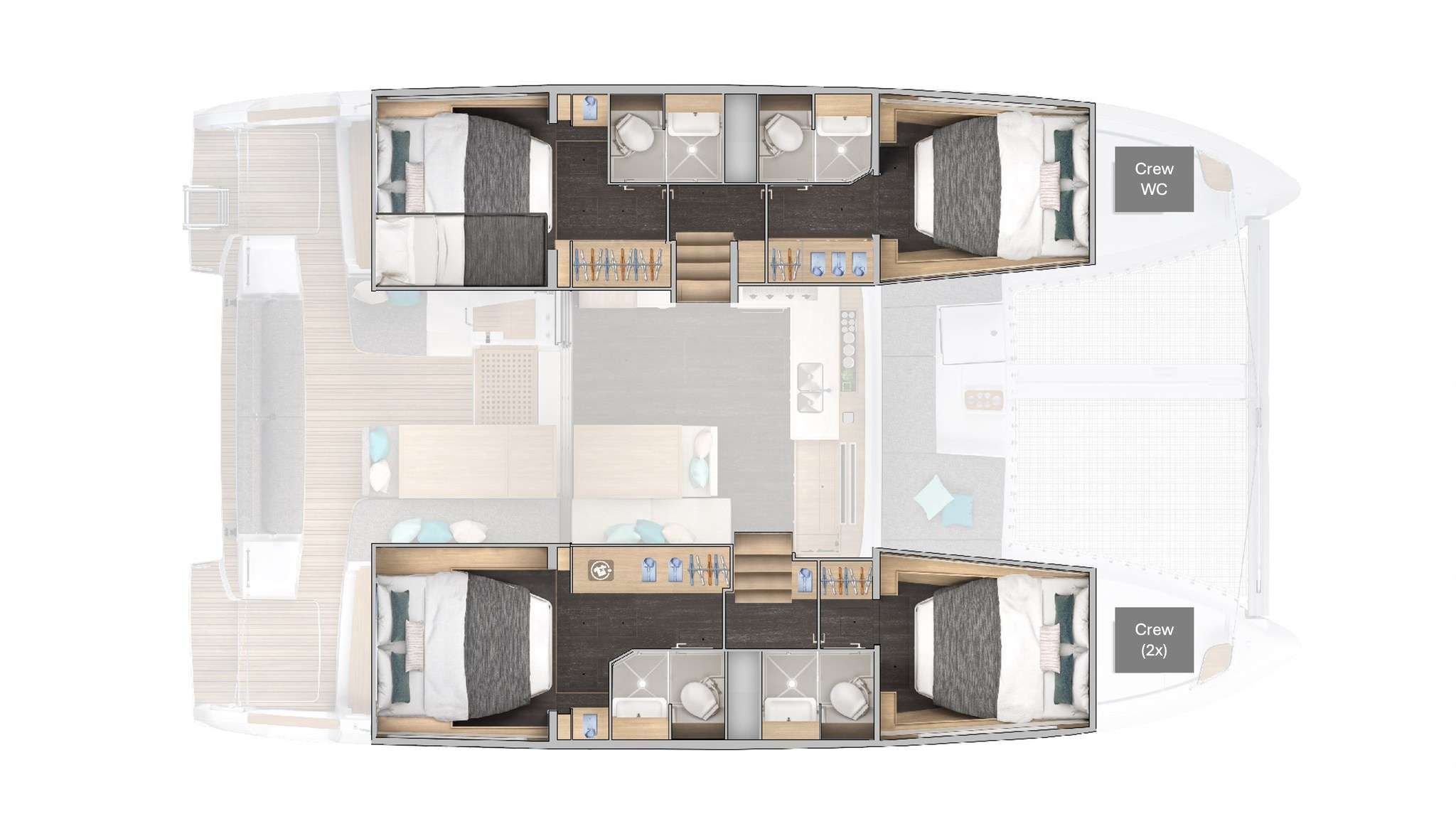 NEMI - Boat Interior Layout