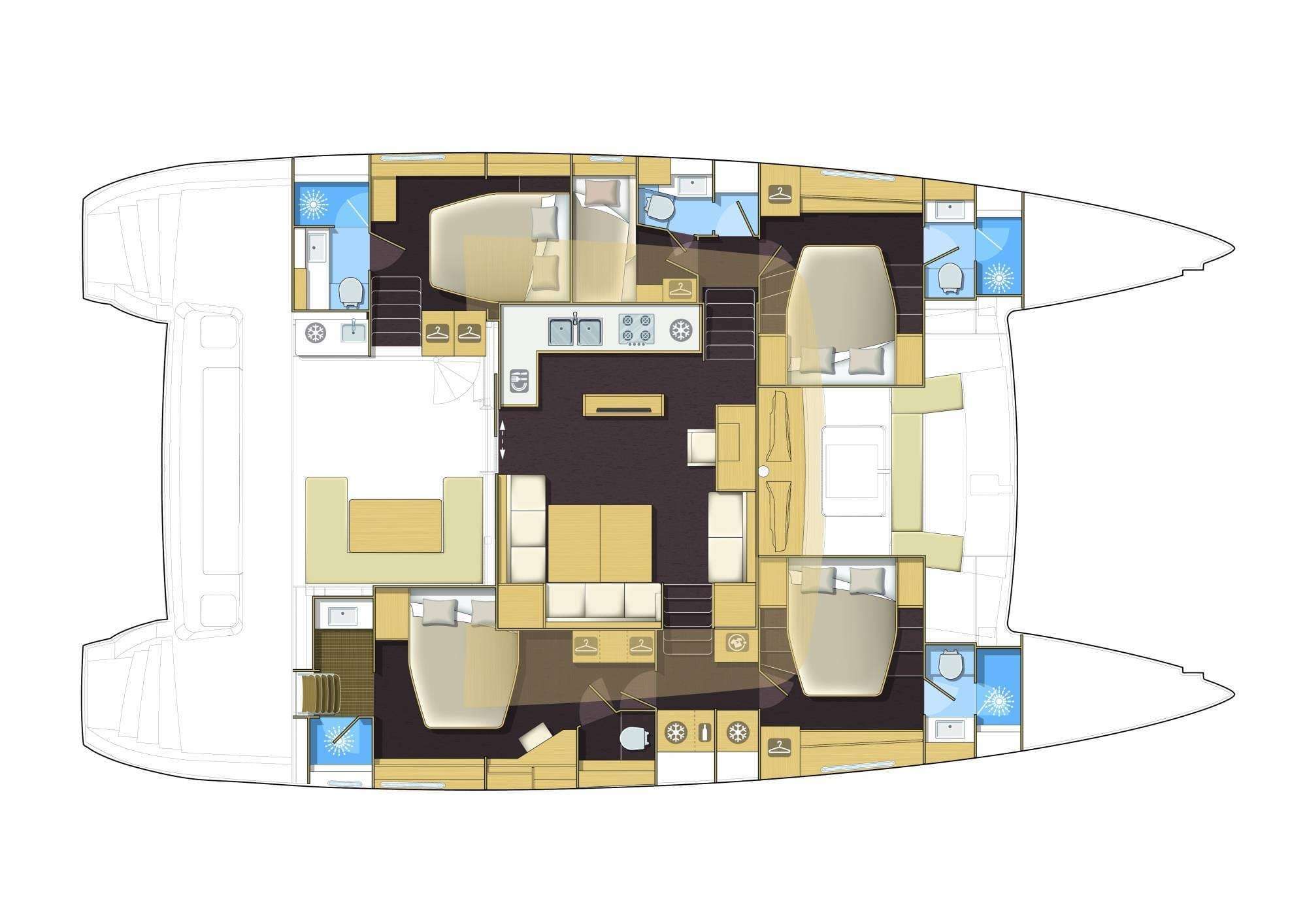 AURA - Boat Interior Layout