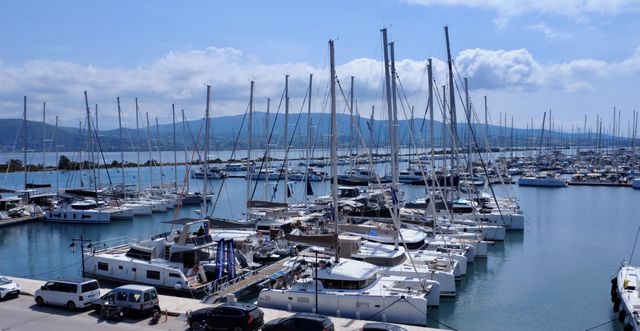 ionian catamarans lefkas pontoon