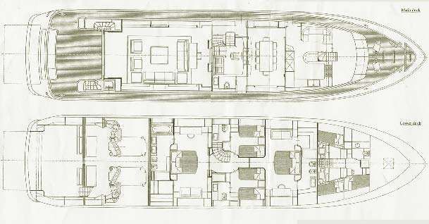 ALEXIA - Boat Interior Layout