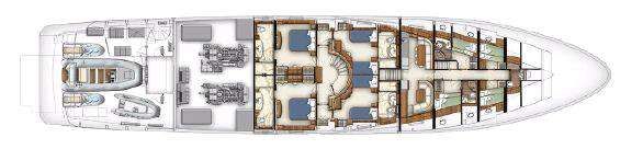 GRANDE AMORE - Boat Interior Layout