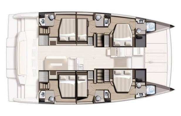 KOS 48.1 - Boat Interior Layout