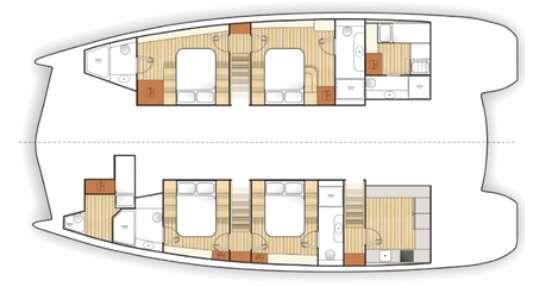 Honeymoon - Boat Interior Layout