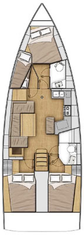 Yello - Boat Interior Layout