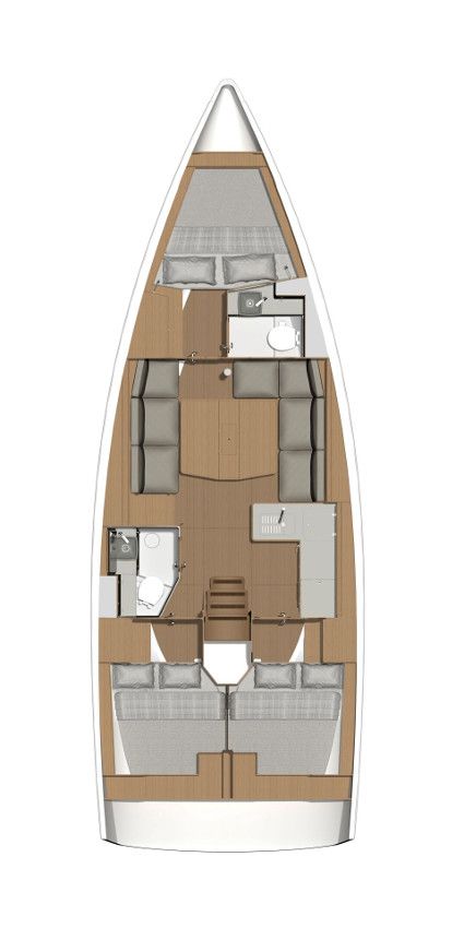 Orsalia - Boat Interior Layout